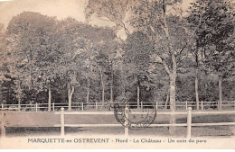 MARQUETTE EN OSTREVENT - Le Château - Un Coin Du Parc - Très Bon état - Autres & Non Classés