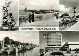 72636400 Rostock-Warnemuende Segelschulschiff Wilhelm Pieck Mole Hotel Neptun Ro - Rostock