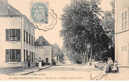 NEUVY SUR LOIRE - Grande Rue Et Ancienne Route De Paris - Très Bon état - Other & Unclassified