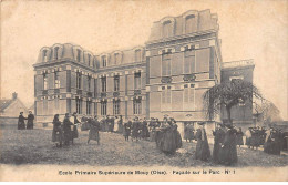 Ecole Primaire Supérieure De MOUY - Façade Sur Le Parc - Très Bon état - Mouy