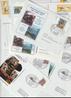 50 Covers With Trains As A Theme, Either Stamps Or Postmarks. Postal Weight 0,255 Kg. Please Read Sales Conditions Under - Trenes
