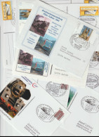 50 Covers With Trains As A Theme, Either Stamps Or Postmarks. Postal Weight 0,255 Kg. Please Read Sales Conditions Under - Treinen