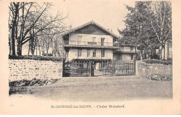 SAINT HONORE LES BAINS - Chalet Walsdorff - Très Bon état - Saint-Honoré-les-Bains