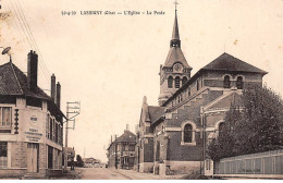 LASSIGNY - L'Eglise - La Poste - Très Bon état - Lassigny