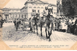 COMPIEGNE - Fêtes Données En L'Honneur De Jeanne D'Arc 1911 - Défilé Du Cortège - Très Bon état - Compiegne