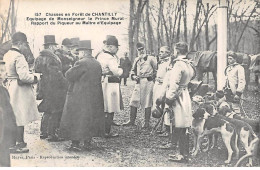 Chasses En Forêt De CHANTILLY - Equipage De Monseigneur Le Prince Murat - Rapport Du Piqueur - Très Bon état - Chantilly