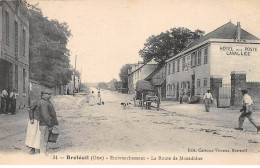 BRETEUIL - Embranchement - La Route De Montdidier - Très Bon état - Breteuil