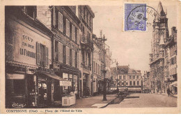 COMPIEGNE - Place De L'Hôtel De Ville - Très Bon état - Compiegne