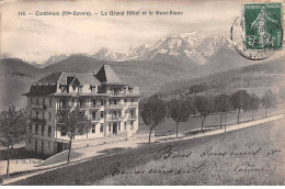COMBLOUX - Le Grand Hôtel Et Le Mont Blanc - Très Bon état - Combloux