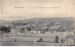 CHAUFFAILLES - Vue De L'Usine Du Château Et Montchérie - Très Bon état - Otros & Sin Clasificación