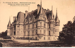 MORTEFONTAINE - Château De Vallière - Très Bon état - Autres & Non Classés