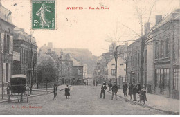 AVESNES - Rue De Mons - Très Bon état - Avesnes Sur Helpe