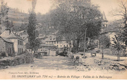 SAINT LARY - Entrée Du Village - Vallée De La Bellongue - Très Bon état - Other & Unclassified