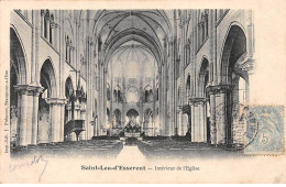 SAINT LEU D'ESSERENT - Intérieur De L'Eglise - Très Bon état - Sonstige & Ohne Zuordnung