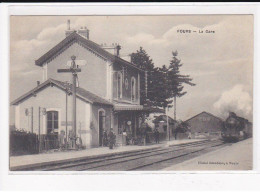 FOURS : La Gare - Très Bon état - Sonstige & Ohne Zuordnung