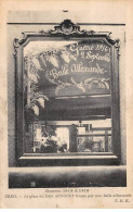 Guerre 1914 à 1918 - CREIL - La Glace Du Café Arnoult Trouée Par Une Balle Allemande - Très Bon état - Creil