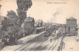 NOYON - L'Intérieur De La Gare - Très Bon état - Noyon