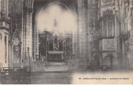 AMBLAINVILLE - Intérieur De L'Eglise - Très Bon état - Autres & Non Classés
