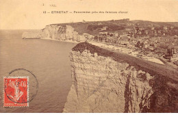 ETRETAT - Panorama Pris Des Falaises D'aval - Très Bon état - Etretat