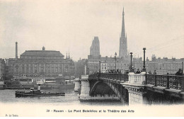 ROUEN - Le Pont Boieldieu Et Le Théâtre Des Arts - Très Bon état - Rouen