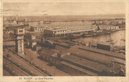ALGERIE - ALGER - GARE MARITIME - ED. L.Y. REF #21 -1928  - Algiers