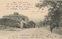 ALGERIE - MARNIA - ARRIVEE DU COURRIER - ED. TERRIS - 1906 - Andere Steden