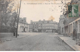 TINCHEBRAY - Rue De Vire Et Place De La Pie - Très Bon état - Other & Unclassified