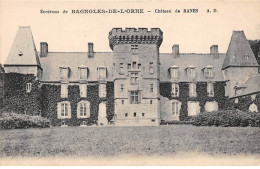 Environs De BAGNOLES DE L'ORNE - Château De RANES - Très Bon état - Sonstige & Ohne Zuordnung