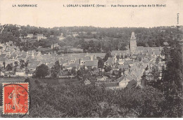 LONLAY L'ABBAYE - Vue Panoramique Prise De Saint Michel - Très Bon état - Autres & Non Classés