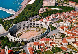 72636257 Pola Pula Croatia Fliegeraufnahme Mit Amphitheater  - Croazia