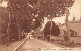 VERDUN SUR LE DOUBS - Avenue De La Gare - Très Bon état - Autres & Non Classés