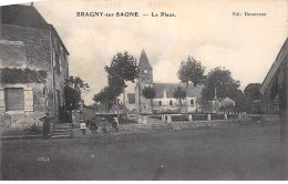 BRAGNY SUR SAONE - La Place - Très Bon état - Otros & Sin Clasificación