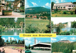 72636252 Braunlage Dorfbrunnen Panorama Kurhaus Gondelteich Halle Braunlage Harz - Other & Unclassified