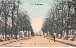 LOURDES - Les Allées Carnot Et Le Cours Gambetta - Très Bon état - Lourdes