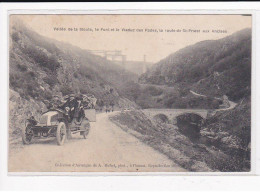 Vallée De La Sioule, Le Pont Et Le Viaduc Des Fades, La Route De St-Priest Aux Ancises, Automobile - Très Bon état - Other & Unclassified