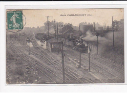 ABANCOURT : La Gare - Très Bon état - Autres & Non Classés