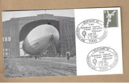 Los Vom 16.05 -  Sammlerkarte Aus Essen 1982   Zeppelinkarte - Lettres & Documents