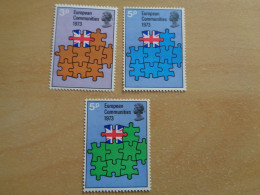 Grande Bretagne Great Britain Communautés Européennes European Communities EU Neuf 1973 - Unused Stamps