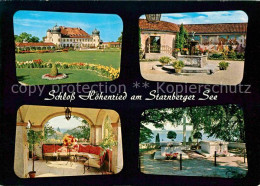 72636134 Starnbergersee Schloss Hoehenried Park Brunnen Grabstaetten Sitzecke St - Starnberg