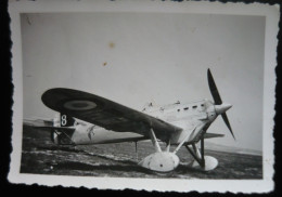 Ancienne Photo D'avion  DEVOITINE 500 ( Armée De L'Air -aviation Militaire )  Petit Format 8,5 X 6 Cm - Luftfahrt