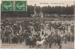 1081 RENNES. - Vue Générale De La Foire - Rennes