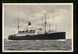 AK Zweischraubendampfer Cap Norte Und Antonio Delfino Auf Hoher See  - Passagiersschepen