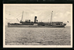AK Göhren, Stettiner Dampfer  - Passagiersschepen