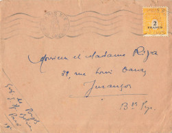 ARC DE TRIOMPHE 2F YT 709 SEUL SUR LETTRE PARIS 10/05/1945 POUR JURANCON - 1921-1960: Modern Period