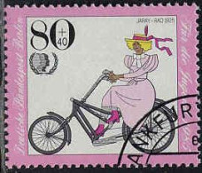 Berlin Poste Obl Yv:697 Mi:737 Für Die Jugend Jaray-Rad 1925 (Bicyclette) (beau Cachet Rond) - Oblitérés