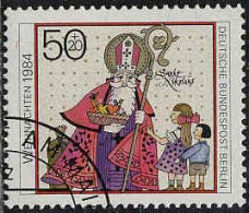 Berlin Poste Obl Yv:690 Mi:729 Weihnachten Sankt Nikolaus (Beau Cachet Rond) - Used Stamps
