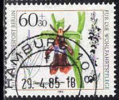 Berlin Poste Obl Yv:686 Mi:725 Fliegenragwurz Ophrys Insectifera (TB Cachet à Date) 29-4-85 - Used Stamps