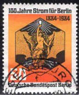 Berlin Poste Obl Yv:681 Mi:720 100.Jahre Strom Für Berlin (TB Cachet Rond) - Usados