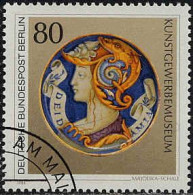 Berlin Poste Obl Yv:672 Mi:711 Majolika-Schale (Beau Cachet Rond) - Used Stamps