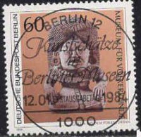 Berlin Poste Obl Yv:671 Mi:710 Göttin Mit Dem Perlenturban (TB Cachet à Date) 12-1-84 - Usados